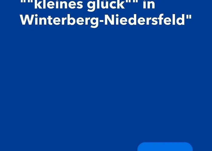 Kleines Glück In Winterberg-niedersfeld Apartamento
